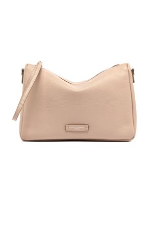 Nora Pouch bag in pink hammered leather GIANNI CHIARINI | BS10225GRN14363